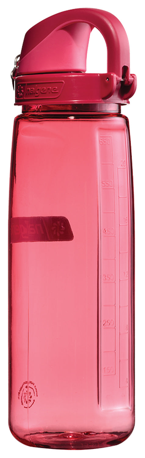 Load image into Gallery viewer, Nalgene OTF Sustain Water Bottle in Petal with Beet Cap - Eco-Friendly and Stylish Hydration Solution