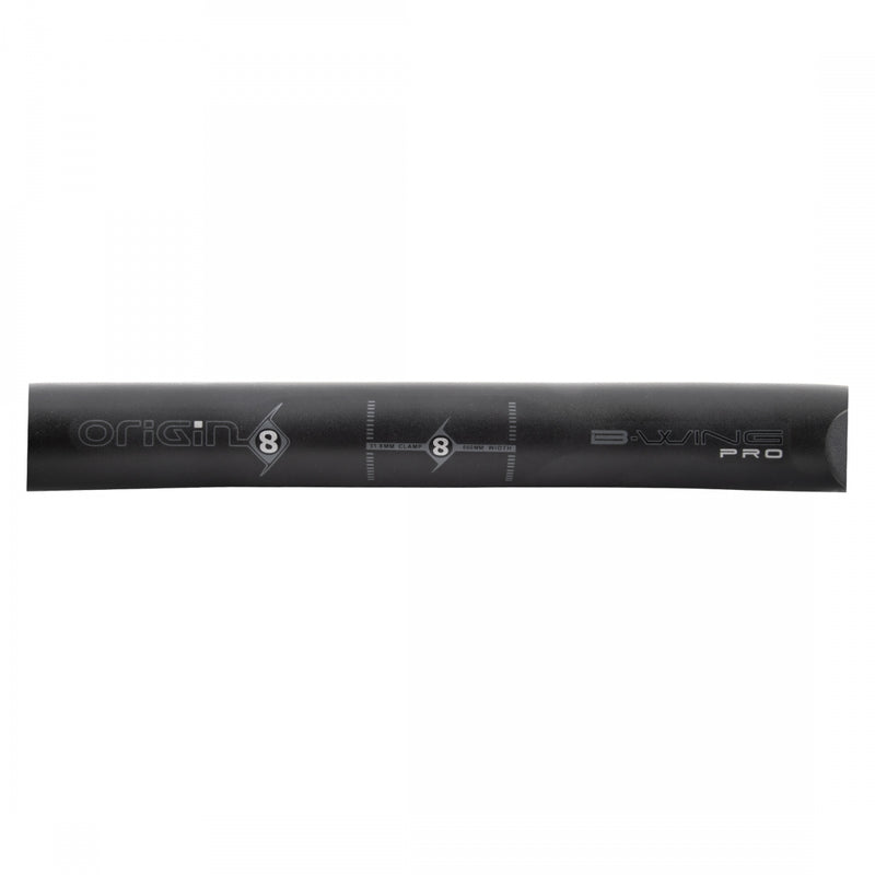 Load image into Gallery viewer, Origin8 Bat Wing Black 31.8mm 660mm AL6061 Hydroformed Center Section Aluminum