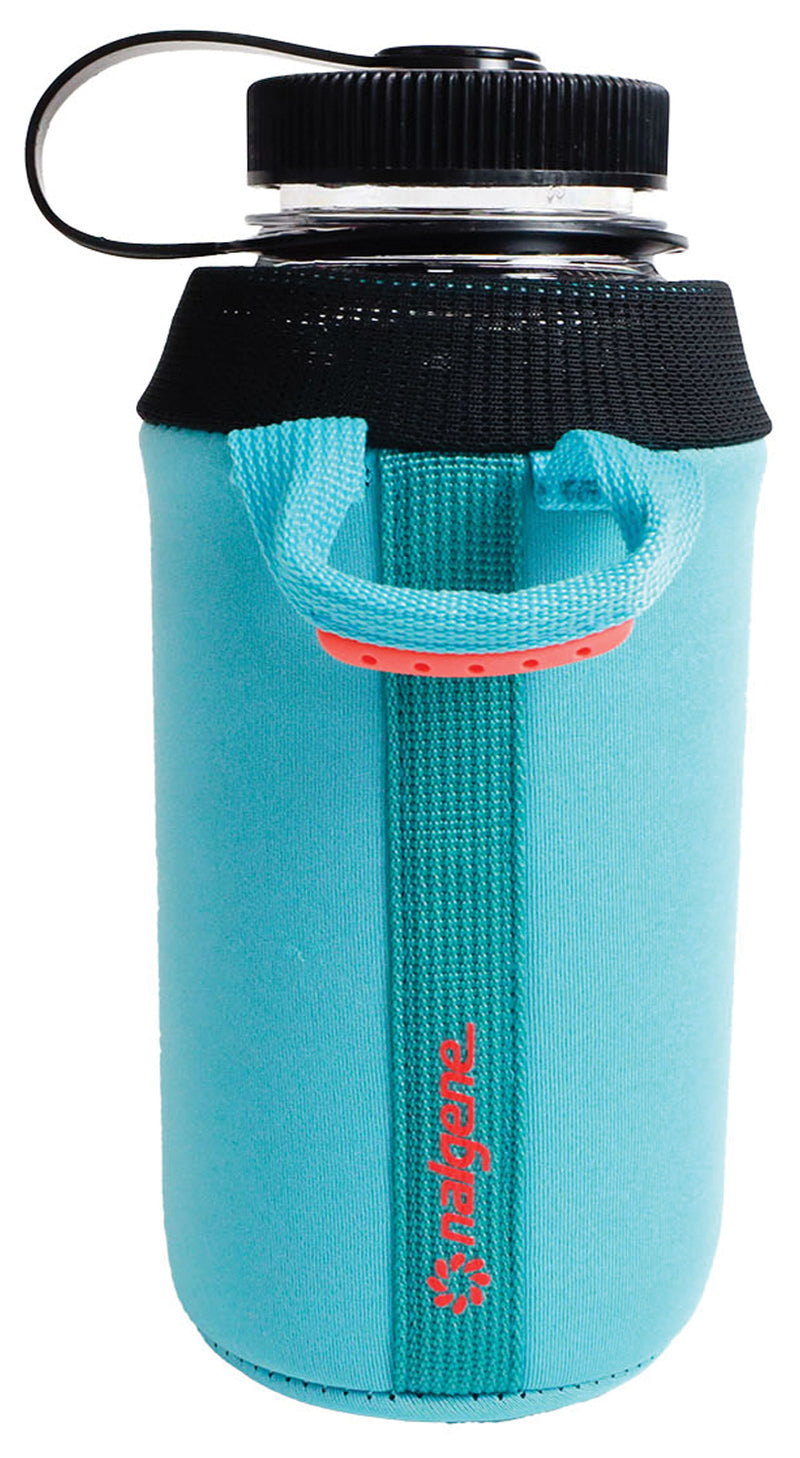 Load image into Gallery viewer, Nalgene 32oz Water Bottle with Sleeve - Capri Teal