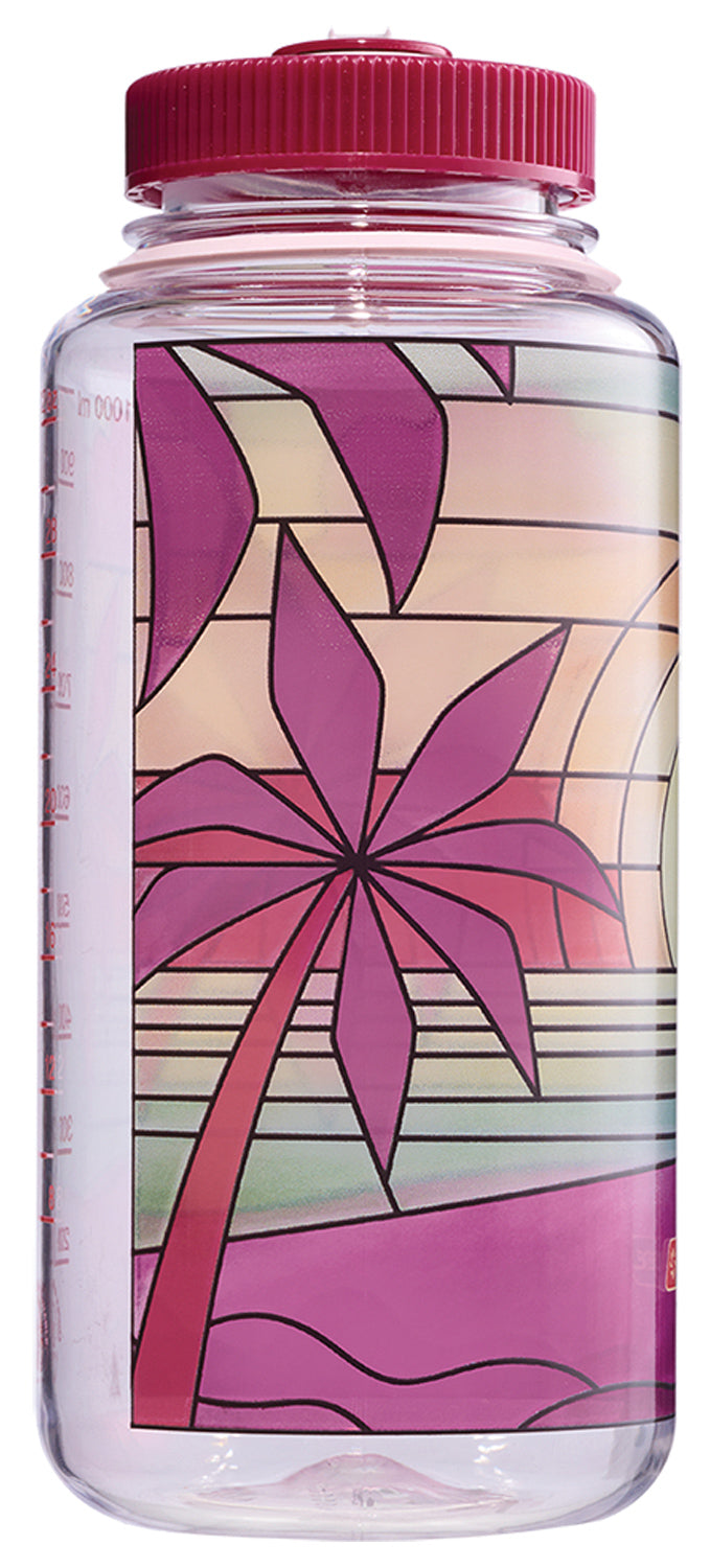 Load image into Gallery viewer, Nalgene 32oz Sustain Stained Glass Wide Mouth Water Bottle