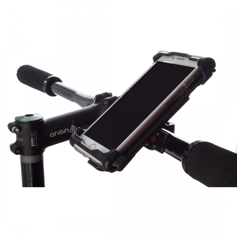 Load image into Gallery viewer, Delta XL Smartphone Phone Holder: Black Handlebar And Stem Mounts Included