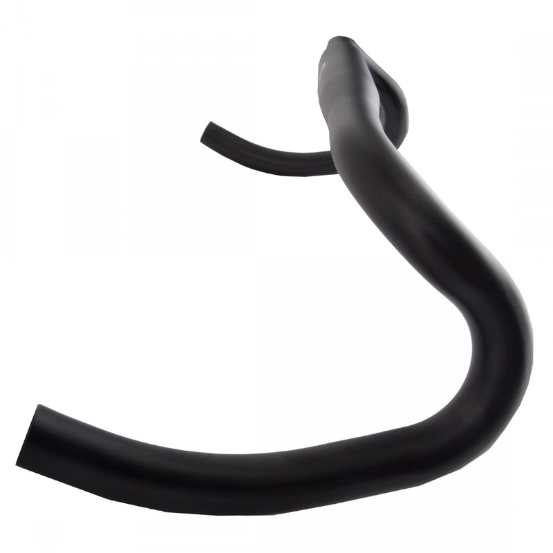 Load image into Gallery viewer, Origin8 Flare II 31.8mm Clamp 420mm AL6061 Black Aluminum Flattened Aero Top