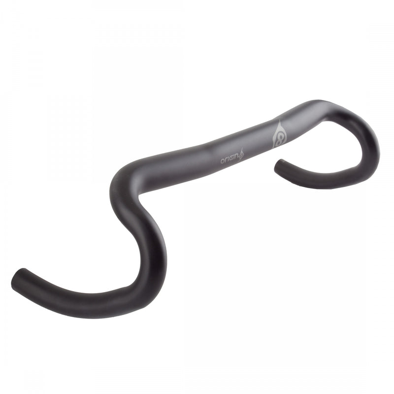 Load image into Gallery viewer, Origin8 Flare II Ergo 31.8mm 440mm AL6061 ISORoad Safety Certified Blk Aluminum