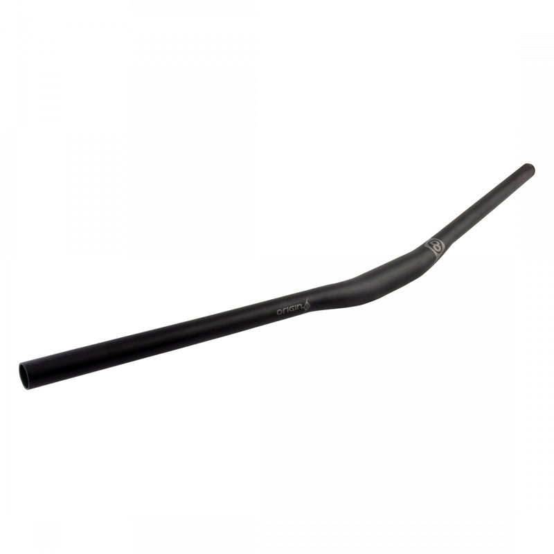 Load image into Gallery viewer, Origin8 Rave I 31.8mm Clamp 10mm Rise AL6066 7° Back 4° Upsweep Black Aluminum