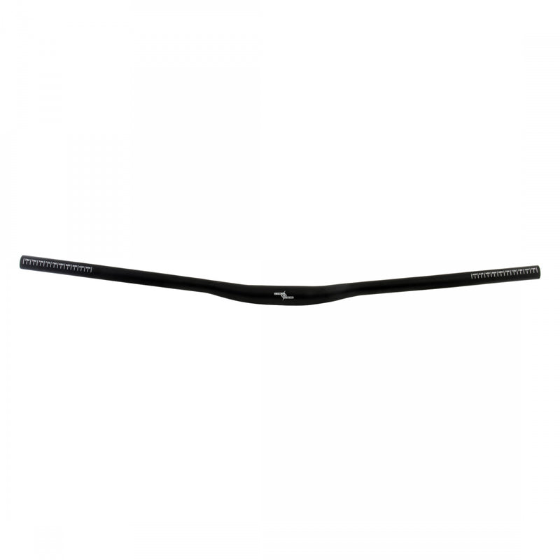 Load image into Gallery viewer, Origin8 Rave I 31.8mm Clamp 10mm Rise AL6066 7° Back 4° Upsweep Black Aluminum