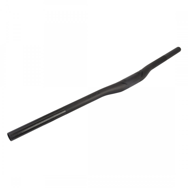 Load image into Gallery viewer, Origin8 Frenzy Carbon Flat Handlebars Black 31.8mm 780mm UD Rise 7mm Carbon