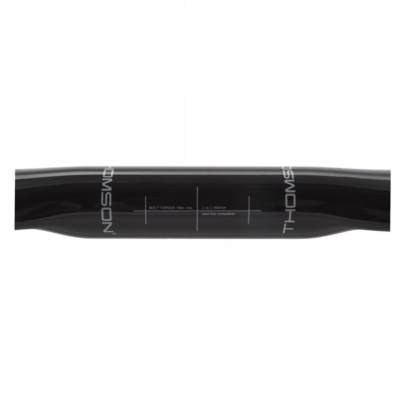 Load image into Gallery viewer, Thomson Road Carbon Drop Handlebar - Carbon, 31.8mm, 40cm, Black