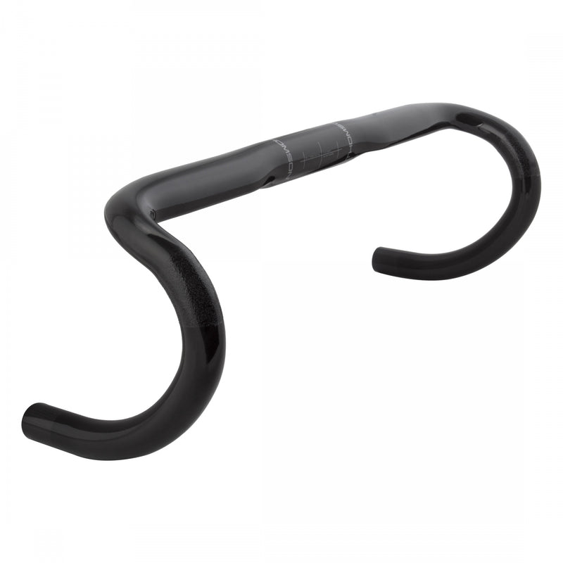 Load image into Gallery viewer, Thomson Road Carbon Drop Handlebar 31.8mm Clamp 42cm Width 195g Blk Carbon Fiber