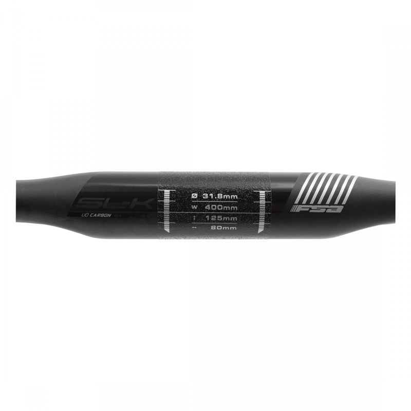 Load image into Gallery viewer, Full Speed Ahead SL-K Compact Drop Handlebar - Carbon, 31.8mm, 40cm, Black