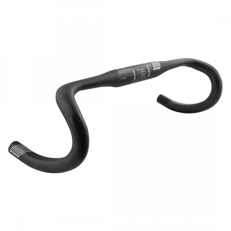 Load image into Gallery viewer, Full Speed Ahead SLK Compact Drop Handlebar 31.8mm 42cm Black Carbon Fiber