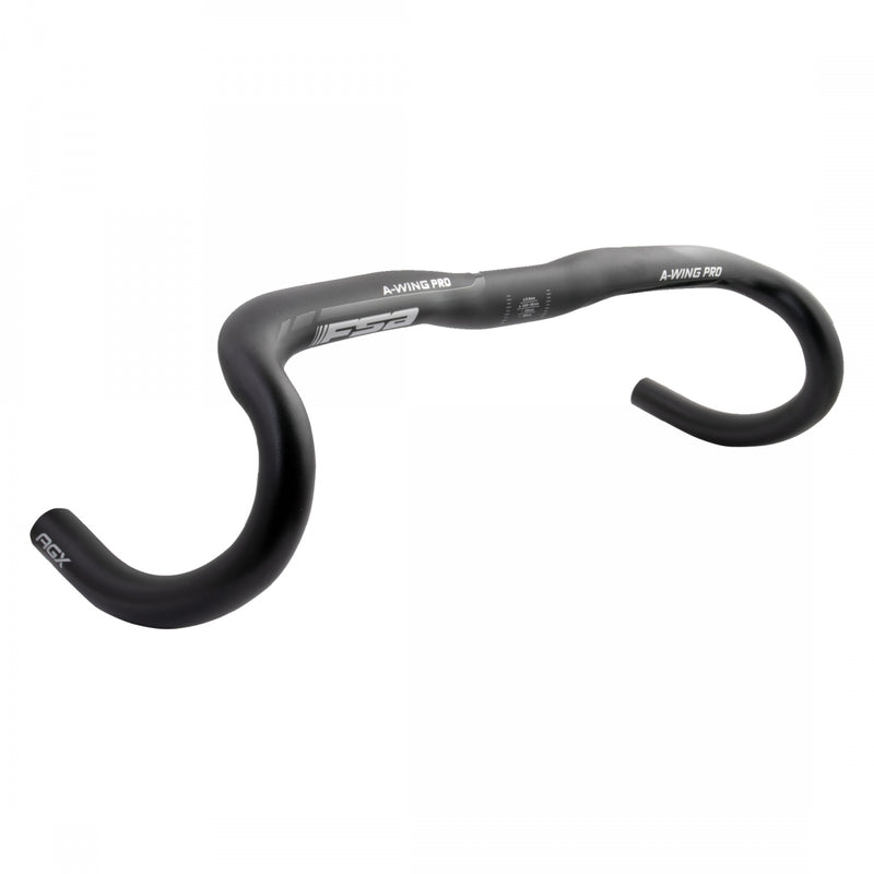 Load image into Gallery viewer, Full Speed Ahead AWing Pro AGX Drop Handlebar Aluminum 31.8mm Clamp 42cm Black