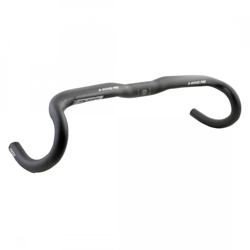 Load image into Gallery viewer, Full Speed Ahead AWing Pro AGX Drop Handlebar Aluminum 31.8mm Clamp 46cm Black