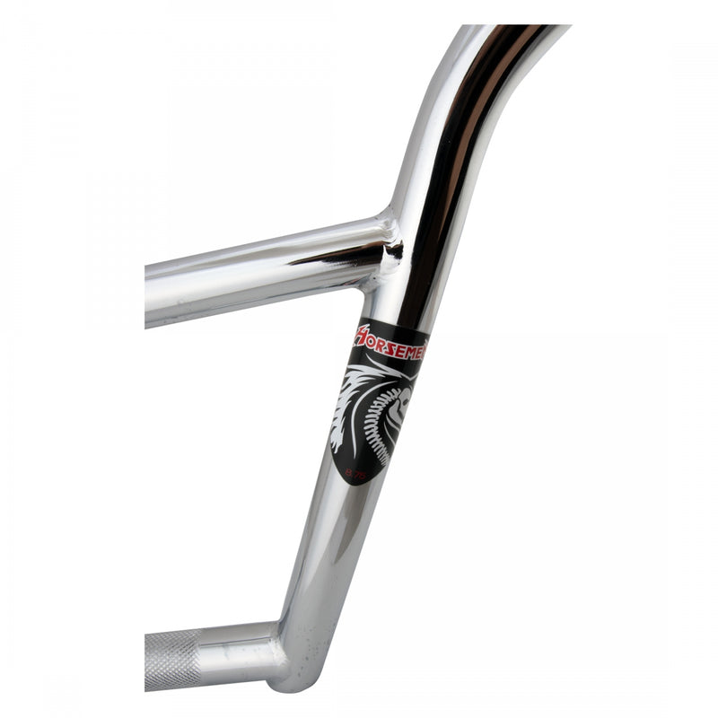 Load image into Gallery viewer, Alienation Horsemen Handlebar Chrome 22.2mm 29 in 4130 Chromoly Rise 8.75 in