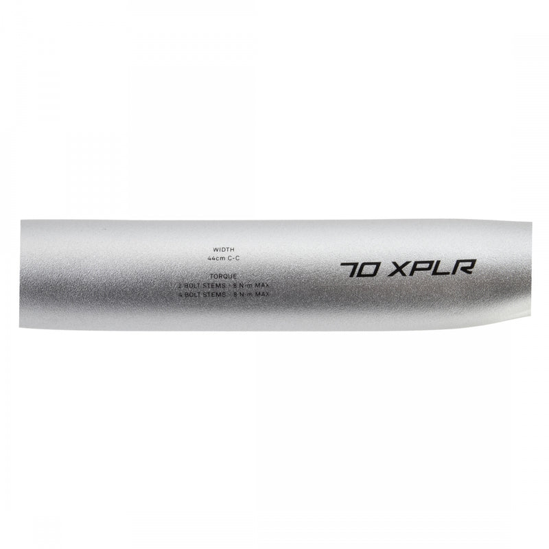 Load image into Gallery viewer, Zipp Service Course 70 XPLR Drop Handlebar 31.8mm Clamp 44cm Silver Aluminum