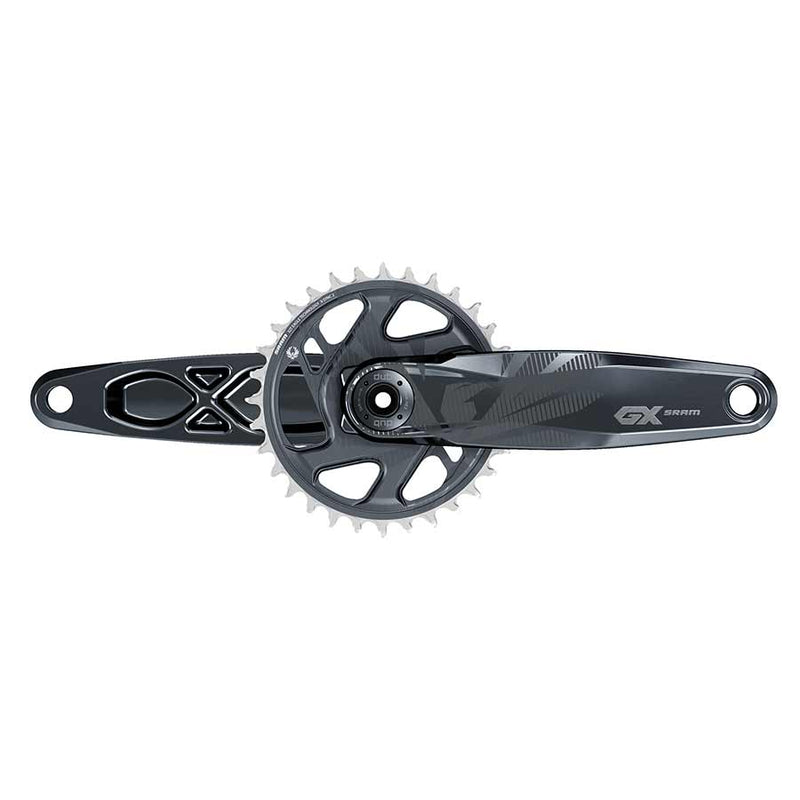 Load image into Gallery viewer, SRAM GX Eagle DUB C1 Crankset, Speed: 11/12, Spindle: 28.99mm, BCD: Direct Mount, 30, DUB, 165mm, Black, Fat Bike 4"