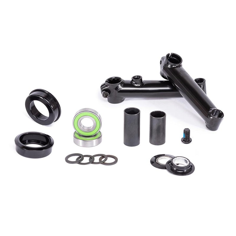Load image into Gallery viewer, Salt Rookie 3 Piece Crankset 175mm Single Speed RHD/LHD Steel Black