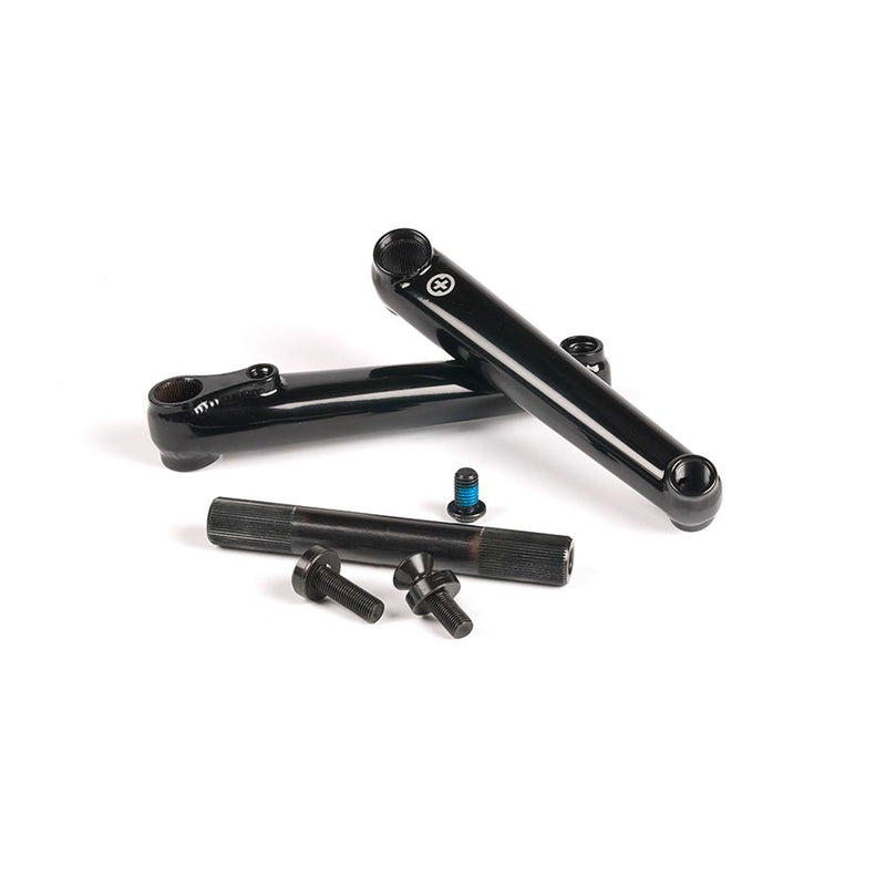 Load image into Gallery viewer, Salt Plus Metron48 Crankset Spindle: 19mm, 19mm, 165mm, Black, BMX, Set