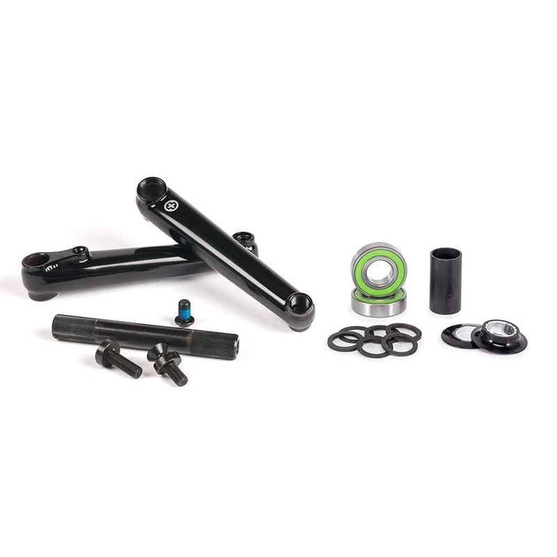 Load image into Gallery viewer, Salt Plus Metron48 Crankset Spindle: 19mm, 19mm, 165mm, Black, BMX, Set
