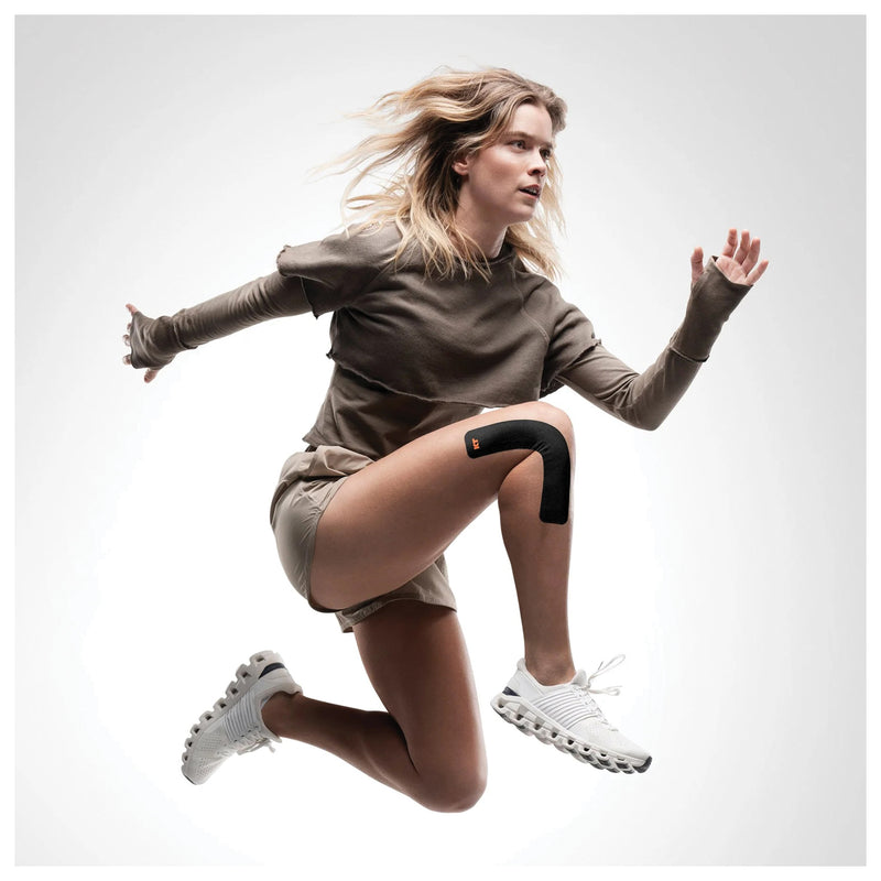 Load image into Gallery viewer, Kt Tape Kt Tape Kt Tape Pre-cut Black Braces, Wraps & Tape