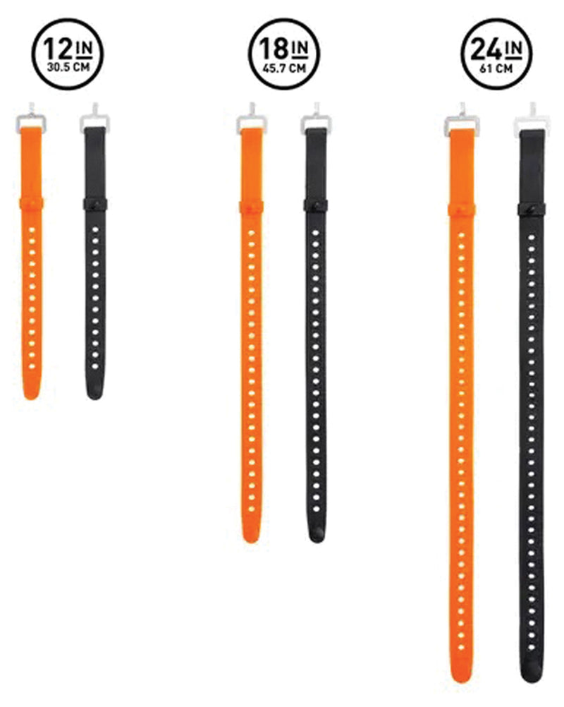 Load image into Gallery viewer, Nite Ize GearPro Utility Strap Adjustable Orange 18in x 23mm