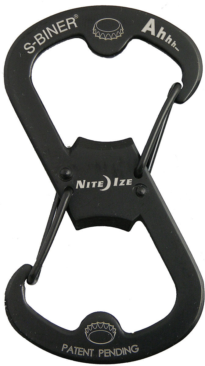 Load image into Gallery viewer, Nite Ize S-biner Ahhh S-biner Ahhh-black Accessory Carabiners