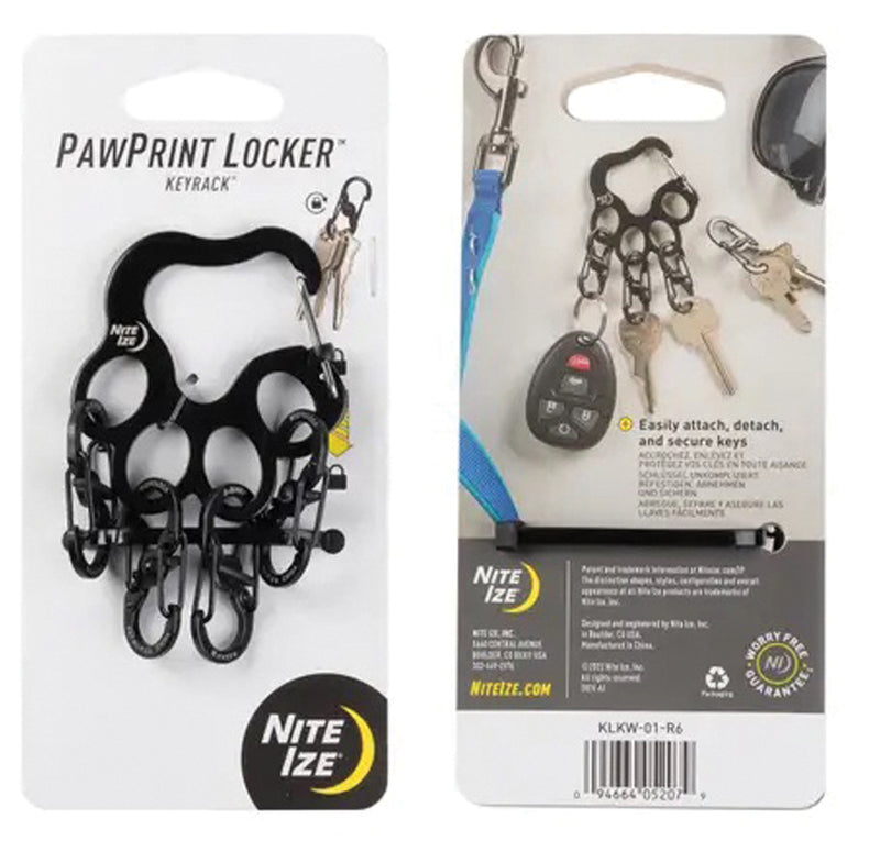 Load image into Gallery viewer, Nite Ize Pawprint Locker Keyrack: Keep Your Keys Secure and Stylish!