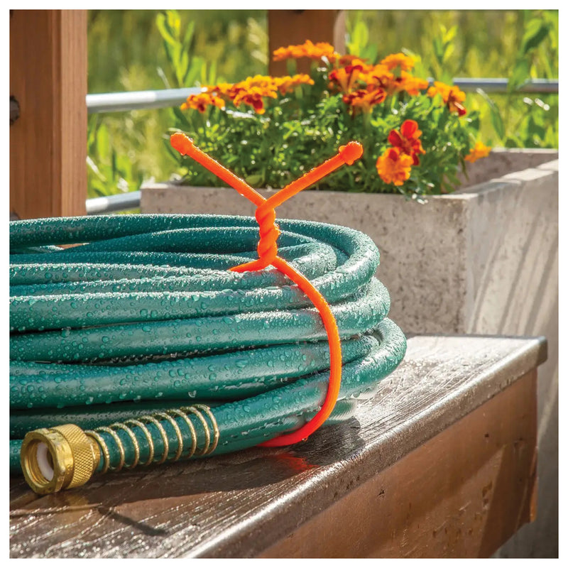 Load image into Gallery viewer, Nite Ize Gear Tie 12" Bright Orange 2-Pack Strap - Secure and Organize Your Gear with Ease!