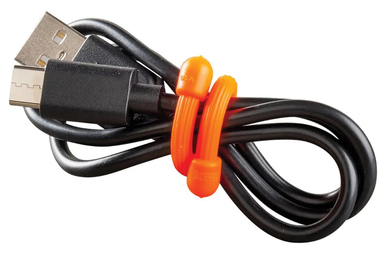 Load image into Gallery viewer, Nite Ize Gear Tie 12" Bright Orange 2-Pack Strap - Secure and Organize Your Gear with Ease!