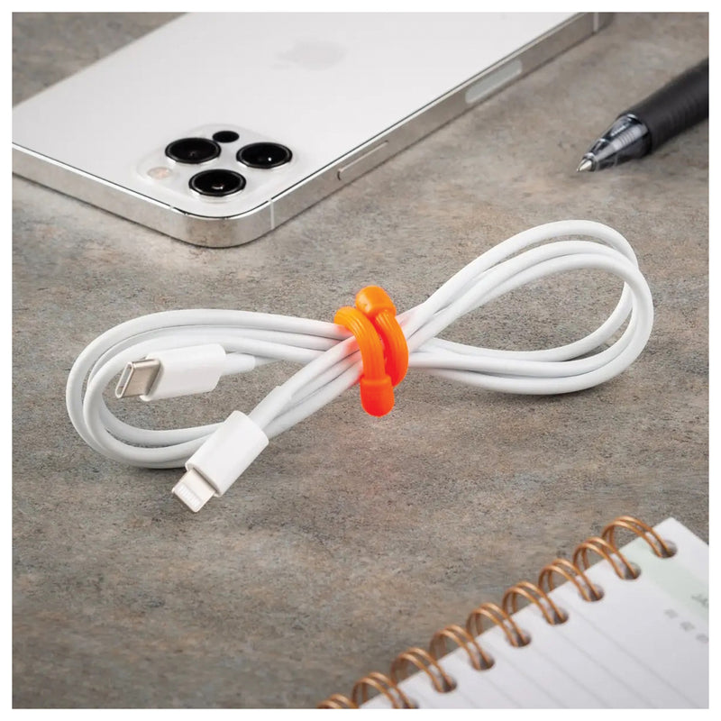 Load image into Gallery viewer, Nite Ize Gear Tie 18" Bright Orange 2-Pack Strap - Secure and Organize Your Gear with Ease!