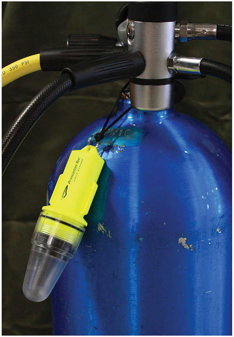 Load image into Gallery viewer, Princeton Tec Aqua Strobe LED - Neon Yellow Safety Light for Water Activities