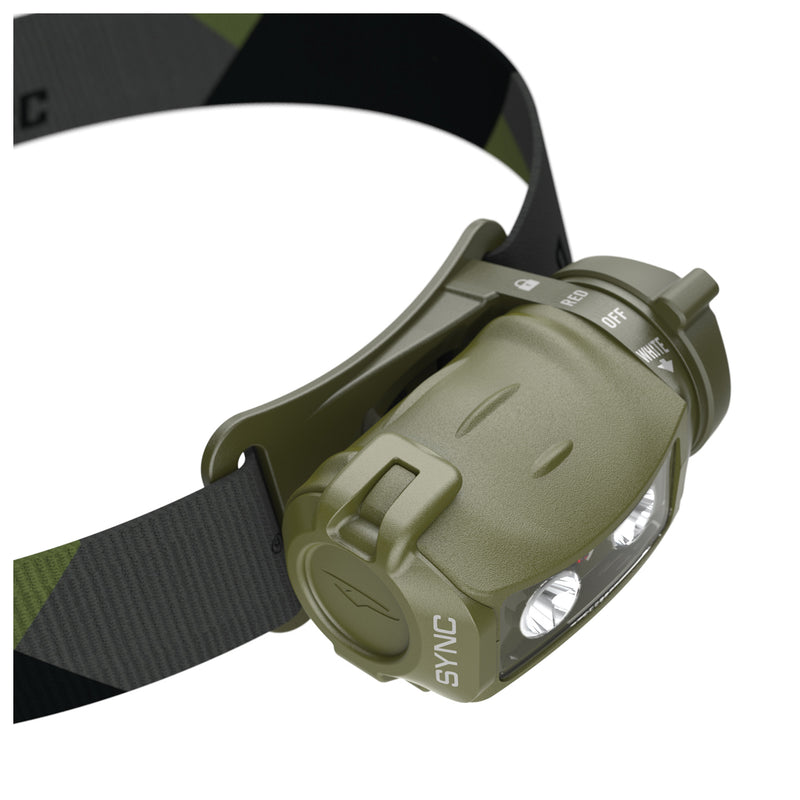 Load image into Gallery viewer, Princeton Tec Sync 300 Headlamp in Green - Illuminate Your Adventures!
