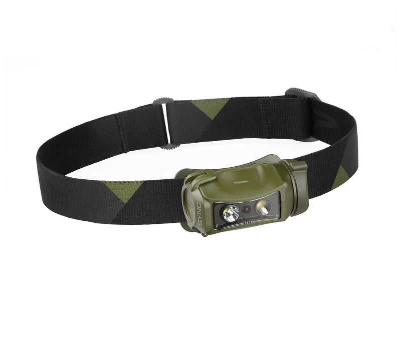 Load image into Gallery viewer, Princeton Tec Sync 300 Headlamp in Green - Illuminate Your Adventures!