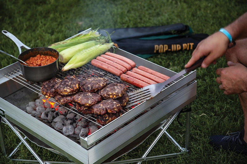 Load image into Gallery viewer, Fireside Outdoor Tri-fold Grill Grate Tri-fold Grill Grate
