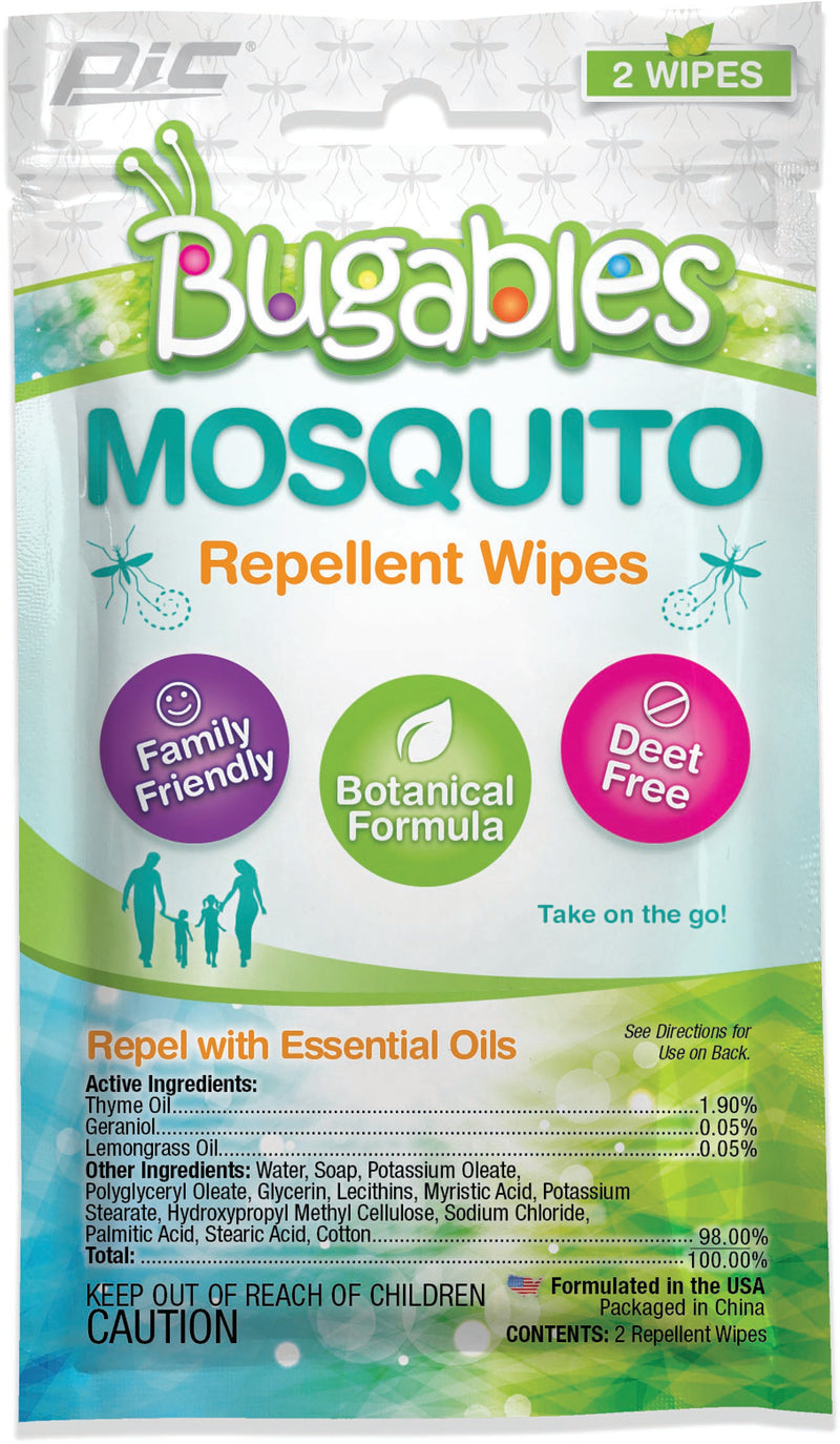 Load image into Gallery viewer, Pic Corp Mosquito Wipes: Convenient and Effective Mosquito Repellent Solution