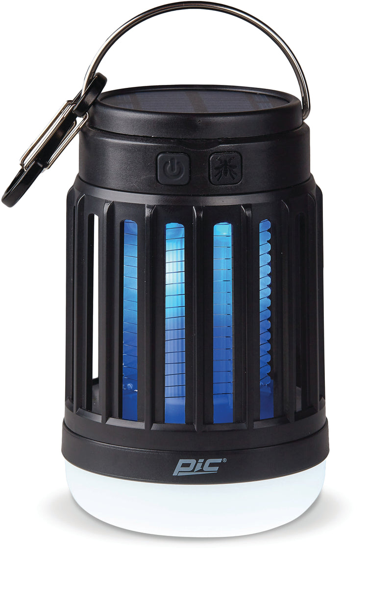 Load image into Gallery viewer, Pic Corp Solar Portable Lantern and Zapper: Dual-Purpose Solar-Powered Outdoor Solution
