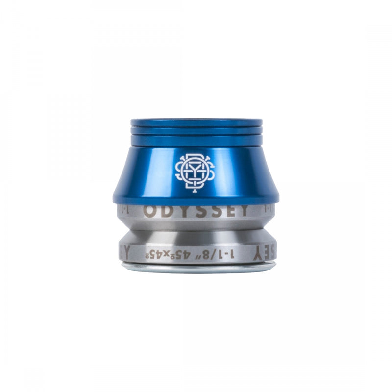 Load image into Gallery viewer, Odyssey Integrated BMX Blue IS42/28.6|IS42/30 1-1/8`