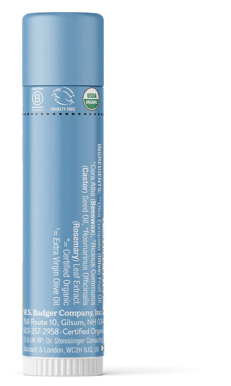 Load image into Gallery viewer, Badger Badger Unscented Organic Lip Balm - 0.15oz