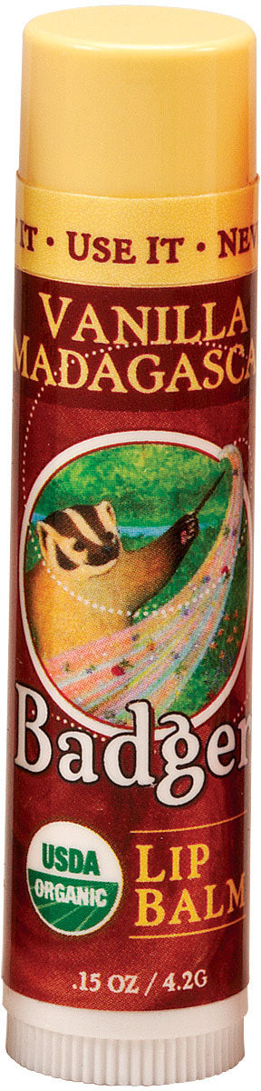 Load image into Gallery viewer, Badger Badger Vanilla Organic Lip Balm - 0.15oz