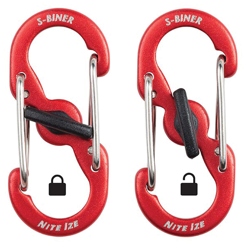 Load image into Gallery viewer, Nite Ize Key Ring Locker S-biner: Secure Your Keys with Style