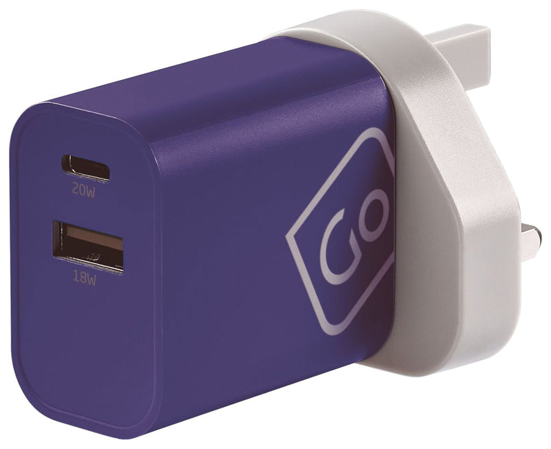 Load image into Gallery viewer, Go Travel Worldwide USB-A & USB-C Charger: Stay Powered Up Anywhere!