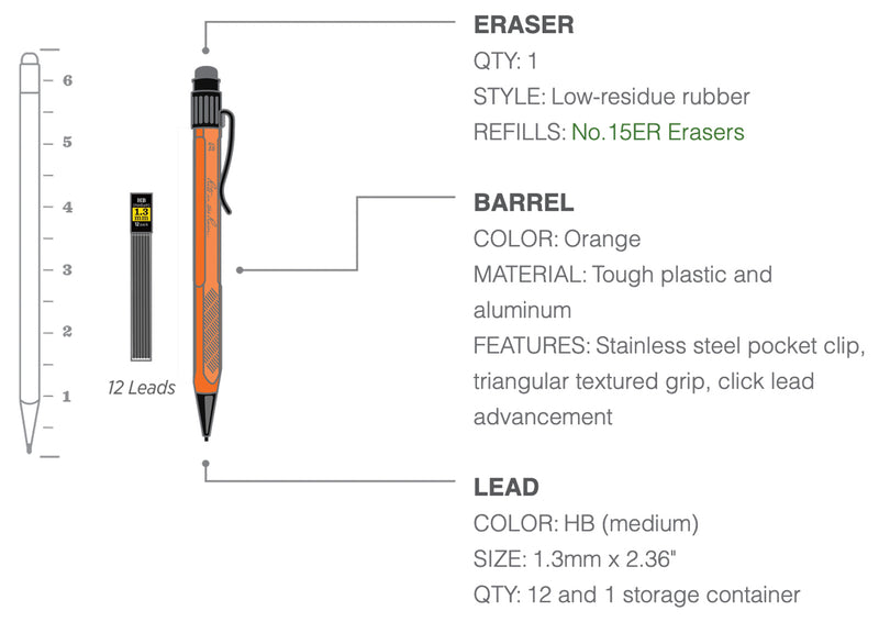 Load image into Gallery viewer, Rite In The Rain All-Weather Trade Pencil - Never Let Weather Stop Your Work!
