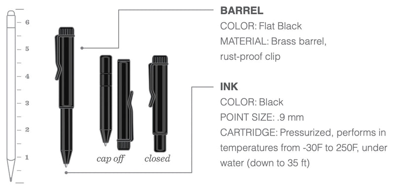 Load image into Gallery viewer, Rite In The Rain Metal Portage Pen: All-Weather Writing Companion