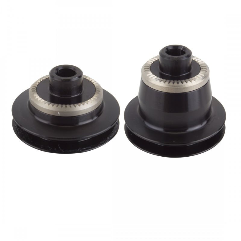 Load image into Gallery viewer, DT Swiss 15mm Thru Axle to 5mm QR conversion end caps 2011+ 240 Centerlock Hubs