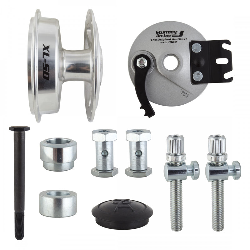 Load image into Gallery viewer, Sturmey Archer Drum Brake FT 36H Sil Left Hand