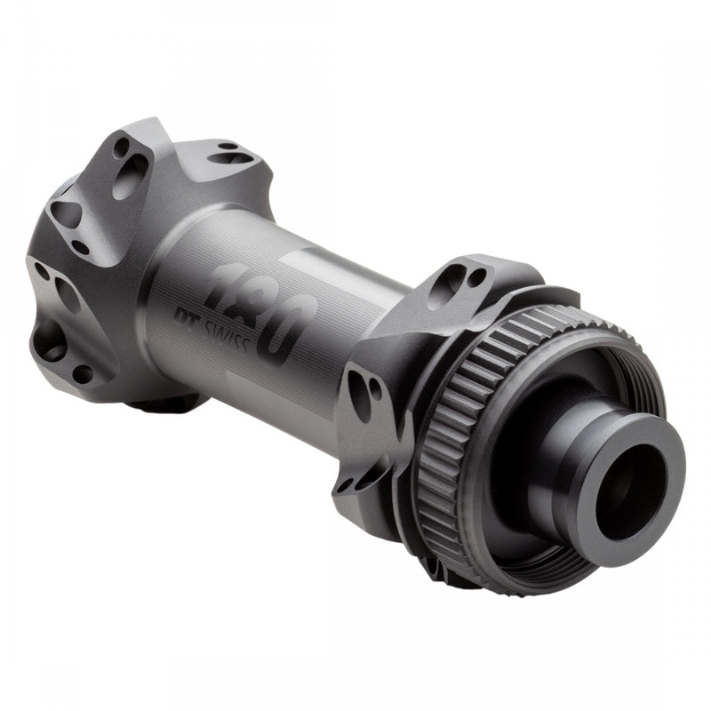 Load image into Gallery viewer, DT Swiss 180 Front Hub - 12 x 100mm, Center-Lock, Black, 24h, Straight Pull