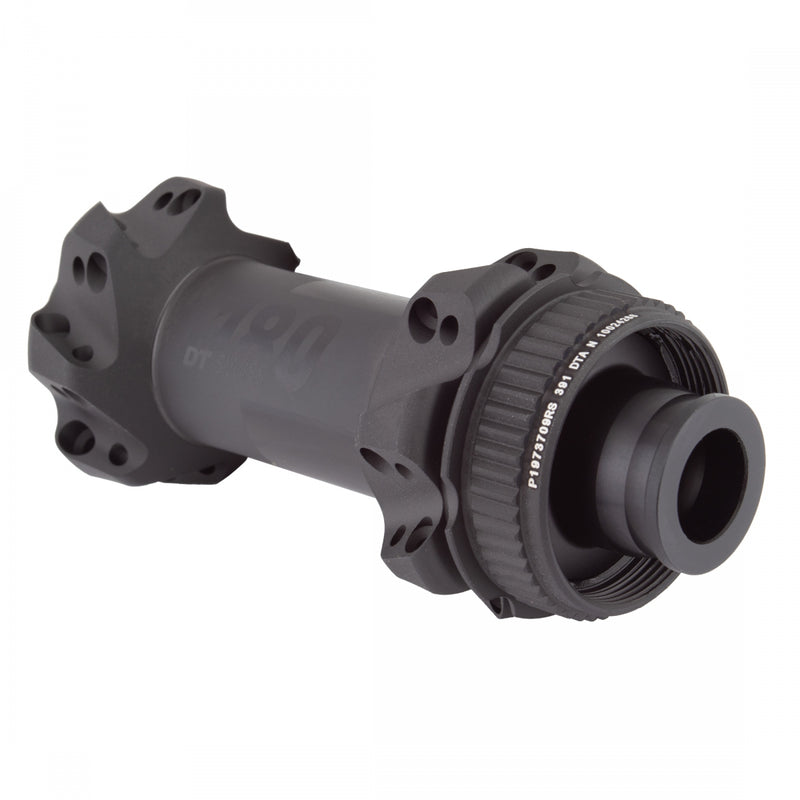 Load image into Gallery viewer, DT Swiss 180 Front Hub 12 x 100mm TA Center Lock Disc 28h Straight Pull Black