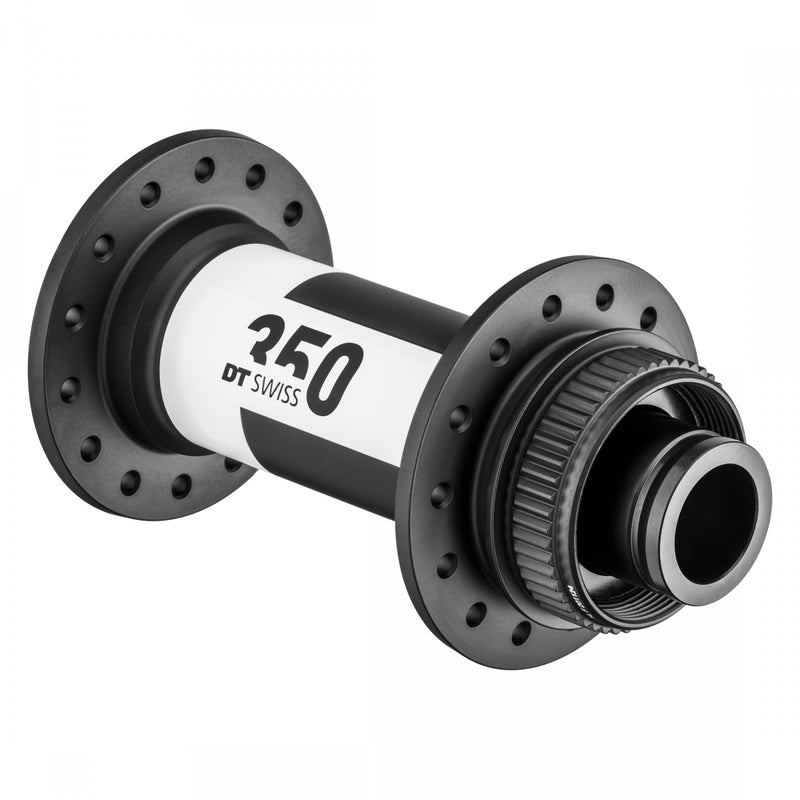 Load image into Gallery viewer, DT Swiss 350 Front Hub - 15 x 110mm, Center-Lock, Black, 28H