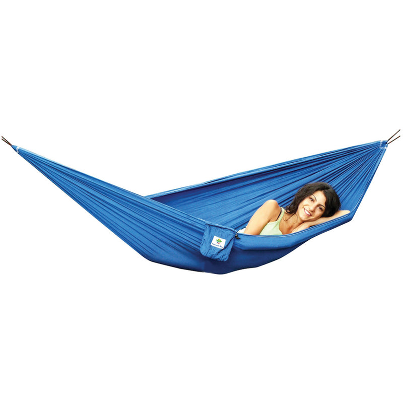 Load image into Gallery viewer, Hammock Bliss Ultralight Blue Hammock: Your Perfect Portable Relaxation Companion