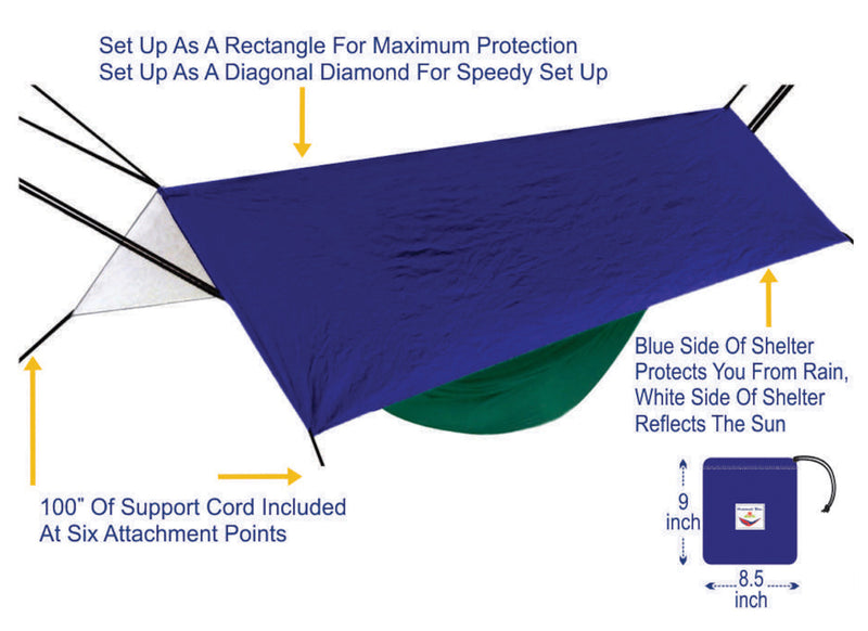 Load image into Gallery viewer, Ultimate Protection: Hammock Bliss All Purpose Shelter - Essential Hammock Accessories