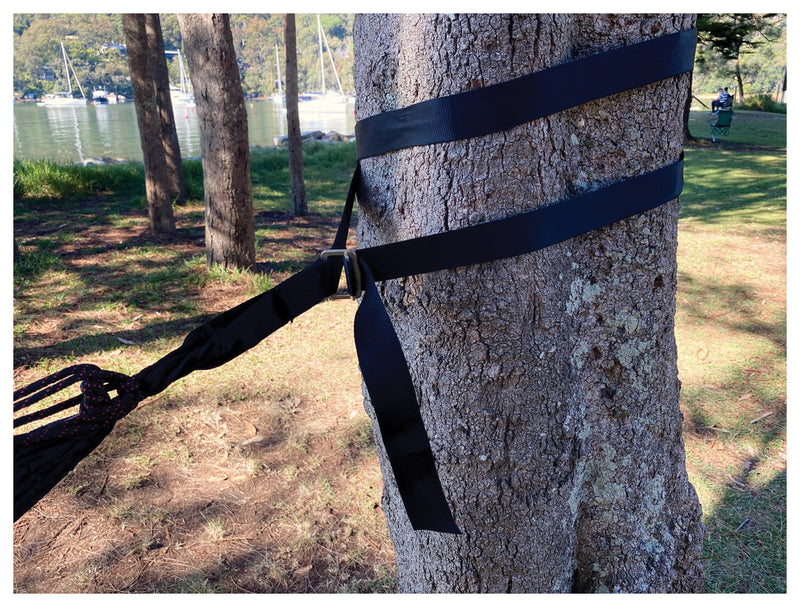 Load image into Gallery viewer, Upgrade Your Hammock Setup with Hammock Bliss Deluxe Cinching Tree Straps